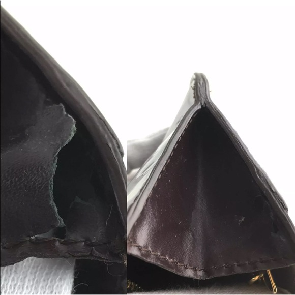 Louis Vuitton coin purse vernis amarante key chain - Picture 2 of 8